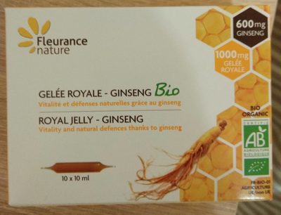 Gelée royale - Ginseng bio