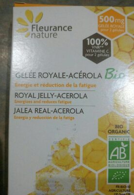 Gelée royale acerola bio