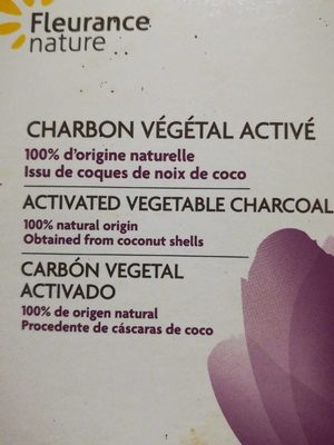 Charbon végétal activé