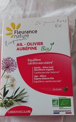 Ail olivier aubepine - equilibre cardiovasculaire