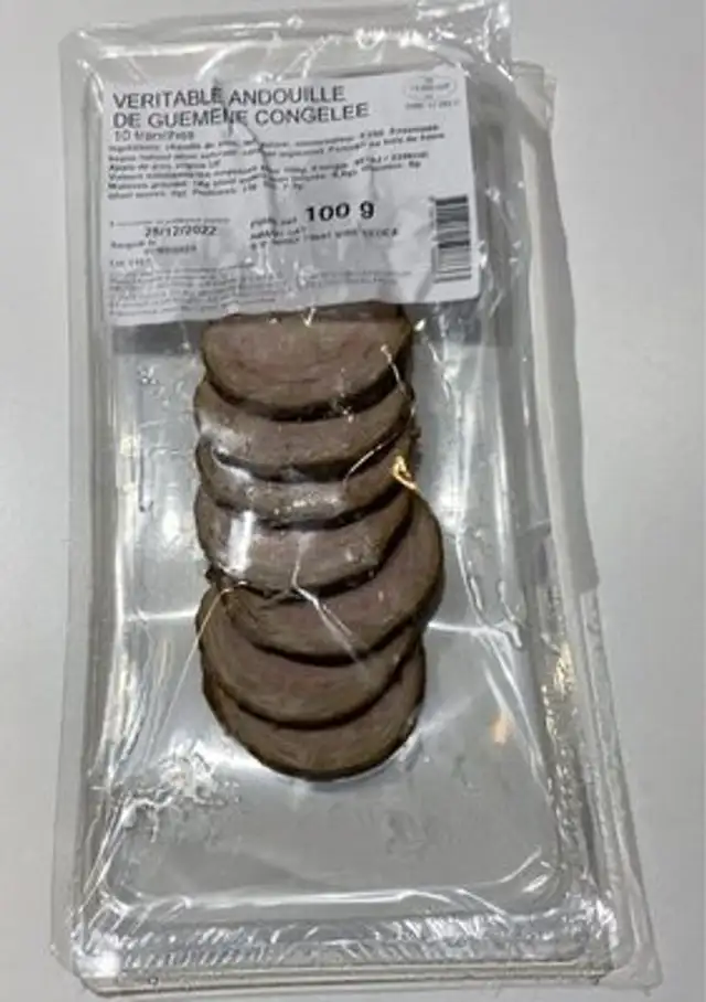 Andouille guemene congele