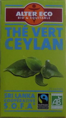 Thé Vert Ceylan Bio