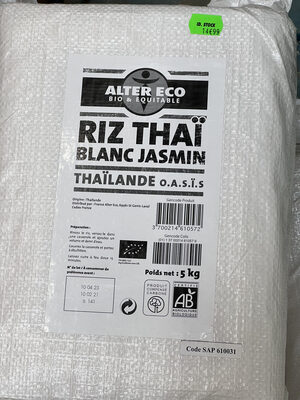 Riz thaï blanc Jasmin