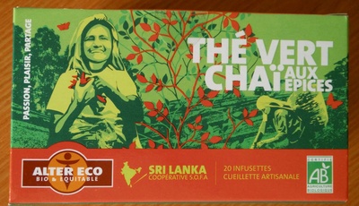 Thé vert Chaï aux épices