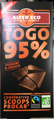 Chocolat Noir 95% Togo
