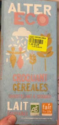 Chocolat front packaging