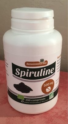 Spiruline front packaging