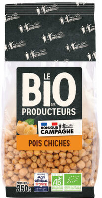 Pois chiches biologiques