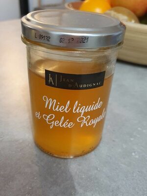 Miel liquide et Gelée royale front packaging