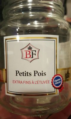 Petits pois extra fins à l'étuvée