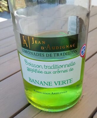 Limonade Artisanale Banane Verte front packaging