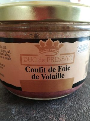 Confit de foie de volaille