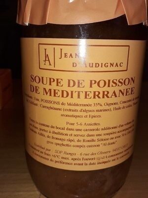 Soupe de poisson de mediterrannee