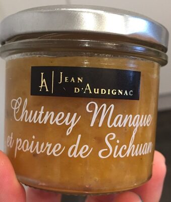 Chutney mangue et poivre de sichuan