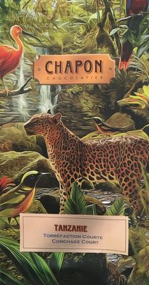Chocolat noir Tanzanie 74% front packaging