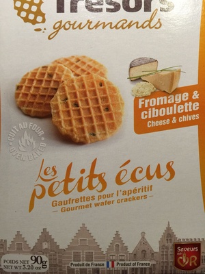 Les petits écus fromage et ciboulette