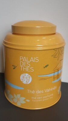 Thé vert des Vahinés front packaging