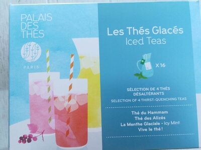Les thés glacés front packaging