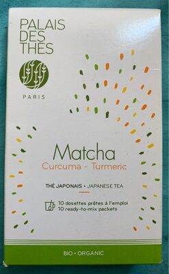 Matacha curcuma-turmeric