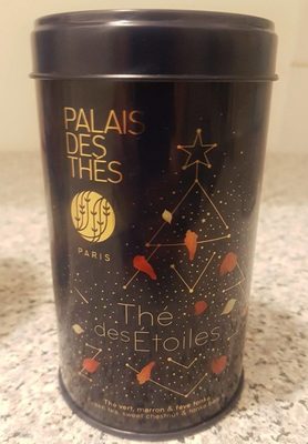 Thé des étoiles front packaging