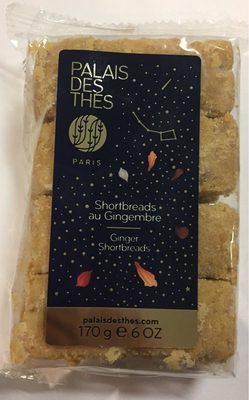 Shortbreads au Gingembre
