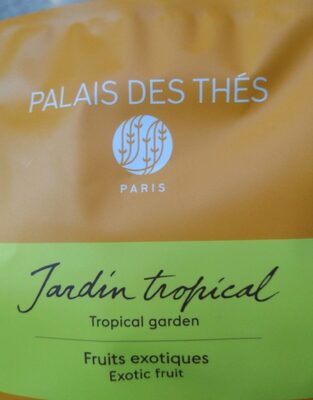 Infusion jardin tropical front packaging