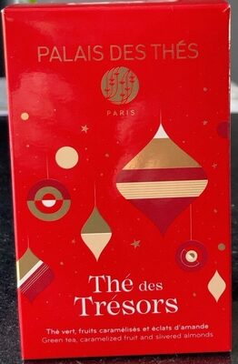 Thé des trésors front packaging