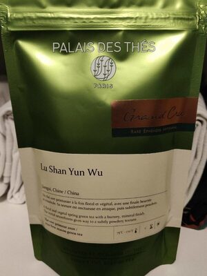 Thé vert " Lu Shan Yun Wu " front packaging