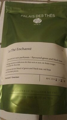 Le thé enchanté front packaging