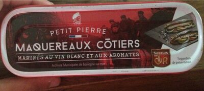 Maquereaux cotiere marinés au vin blanc et aux aromates