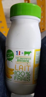 Lait aromatisé banane