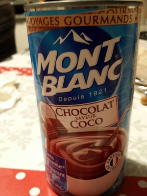 Crème Dessert Chocolat Saveur Coco