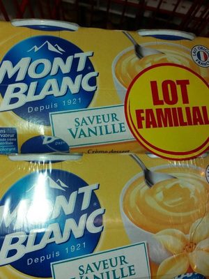 Mont Blanc  vanille