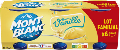 Crème Dessert Saveur Vanille