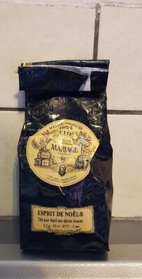 Thé front packaging