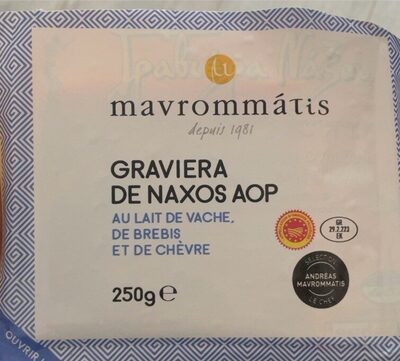 Graviera de naxos AOP