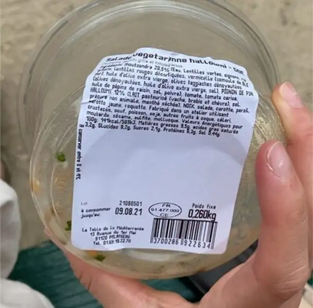 Salade vegetarienne