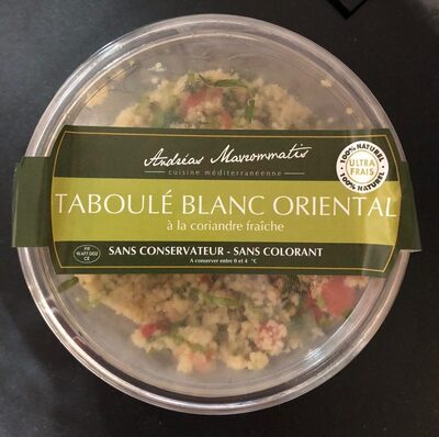 Taboulé blanc oriental