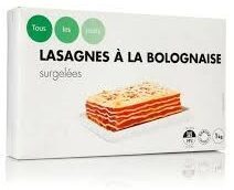 Lasagnes à la bolognaise