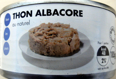 Thon albacore au naturel