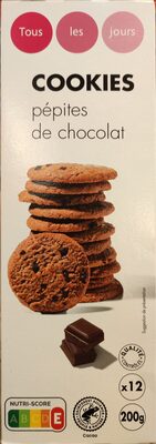 Cookies pépites de chocolat