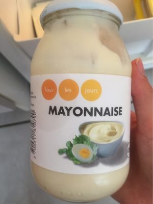 Mayonnaise nutrition facts table