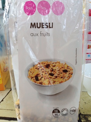Muesli floconneux aux fruits secs