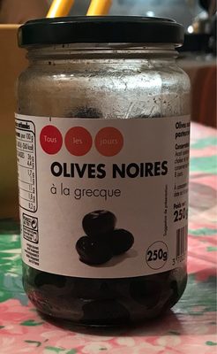 Olives Noires à la grecque