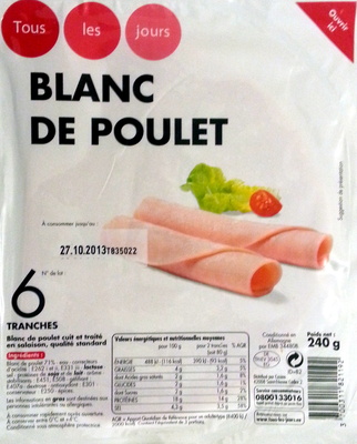 Blanc de poulet