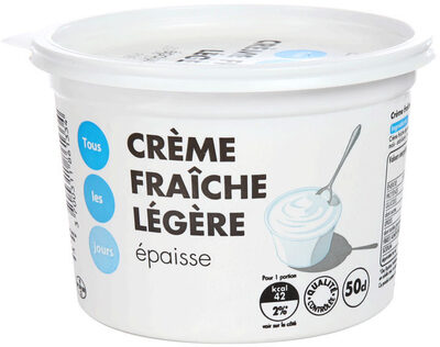 Crème fraîche légère épaisse