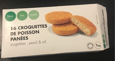 Croquettes de Poisson Ail et Fines Herbes