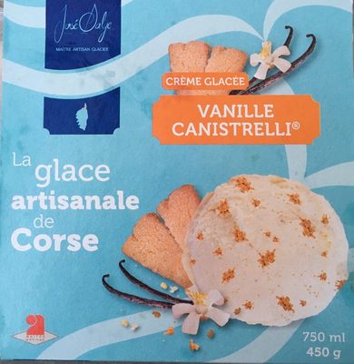Crème Glacée Vanille Canistrelli