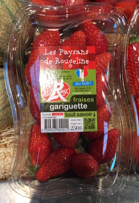 Fraises Gariguette