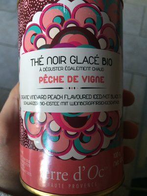 Thé noir glacé bio 